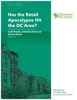 Has the Retail Apocalypse Hit the DC Area?