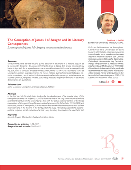 The Conception of James I of Aragon and Its Literary Consequences