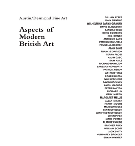 Aspects of Modern British Art