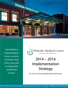 2014 – 2016 Implementation Strategy