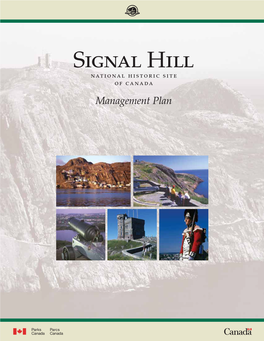 Signal Hill National Historic Site of Canada Management Plan