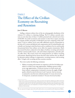 The Effect of the Civilian Economy on Recruiting and Retention