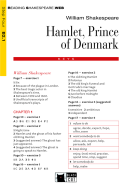 Hamlet, Prince of Denmark