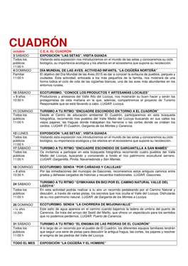 CUADRÓN Octubre C.E.A