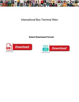 International Bus Terminal Wien