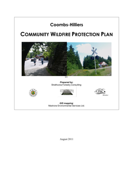 Community Wildfire Protection Plan