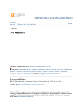 IJNS Masthead