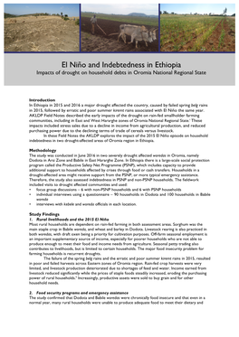 AKLDP Indebtedness Oromia Final