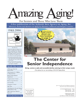 2006 Fall Amazing Aging