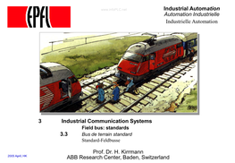 Industrial Automation Automation Industrielle Industrielle Automation