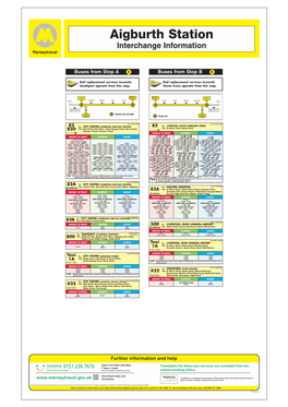 Aigburth Station Interchange Information