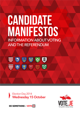 Candidate Manifestos Booklet 2014