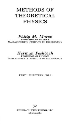 Methods of Theoretical Physics