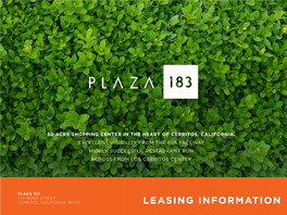 PLAZA 183 Brochure