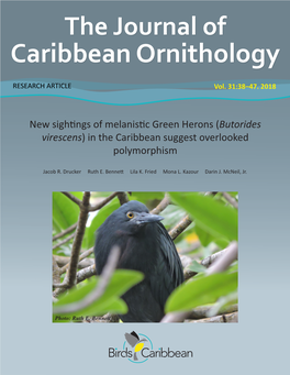 Caribbean Ornithology