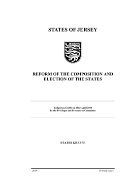 Reform of the Composition and Election of the States