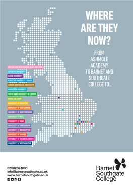 Where Are They Now? from Ashmole