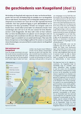 De Geschiedenis Van Kaageiland (Deel 1) Jan Biemond