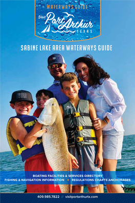 SABINE LAKE AREA Waterways Guide