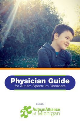 Physician Guide for Autism Spectrum Disorders