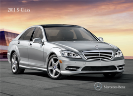 2011 S-Class Introducing the 2011 S-Class