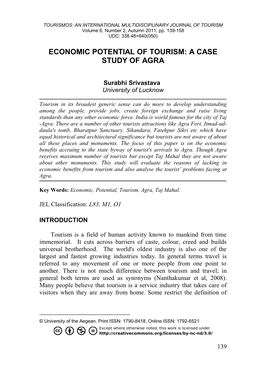 A Case Study of Agra