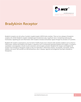 Bradykinin Receptor