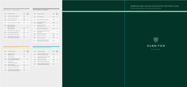 SURBITON HIGH SCHOOL BUS ROUTES for PUPILS 2020 Royale European Offers Bus Routes for Pupils of the School ROUTE G (GREY) - COBHAM/ESHER ROUTE I (WHITE) - SOUTHFIELDS