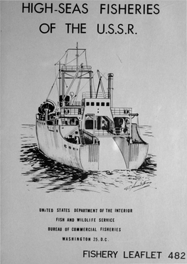 High-Seas Fisheries of the U.S.S.R