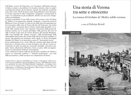 Una Storia Di Verona Tra Sette E Ottocento