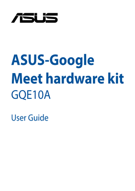 ASUS-Google Meet Hardware Kit GQE10A