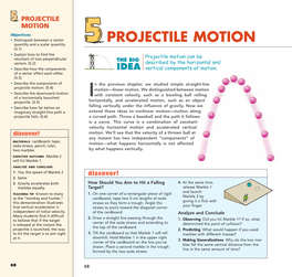 Projectile Motion