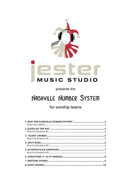 Nashville Number System for Worship Teams