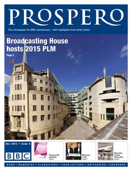 Broadcasting House Hosts 2015 PLM Page 2