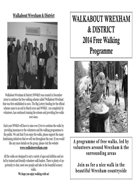 December 2013 Walk Leader Prog