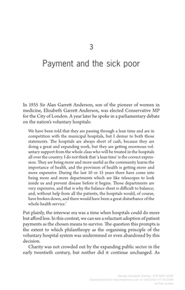 Payment and Philanthropy in British Healthcare, 1918–48 Discussed in the Previous Chapter, the Voluntary Sector Expanded in Partnership with the State