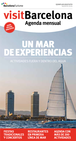 Un Mar De Experiencias Actividades Fuera Y Dentro Del Agua