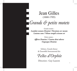 Grands & Petits Motets