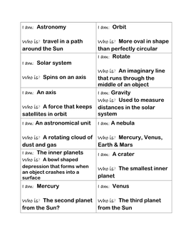 I Am: Astronomy Who Is? Travel in a Path Around