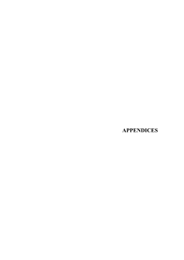 Appendices 1