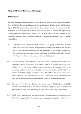 Chapter II: River System and Drainage