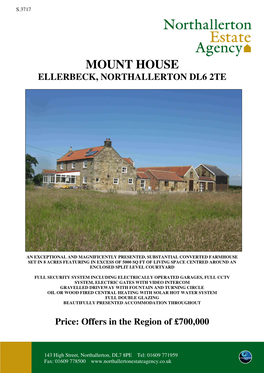 Mount House Ellerbeck, Northallerton Dl6 2Te