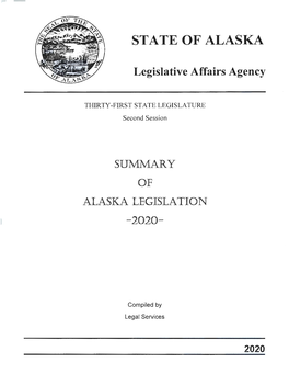 Summary of Legislation 2020