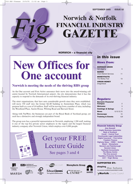 Norwich and Norfolk Financial Industry Gazette Issue 52