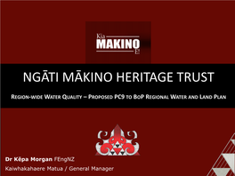 Ngāti Mākino Heritage Trust