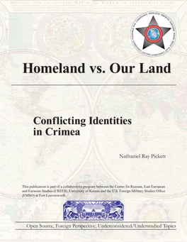 Homeland Vs. Our Land