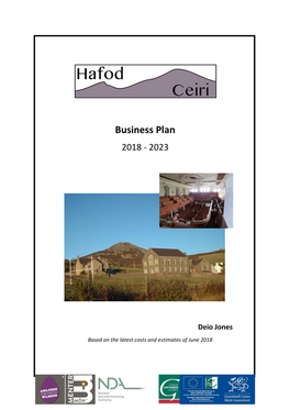Business Plan 2018 - 2023