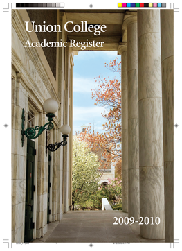 Union College 2009-2010 Academic Register