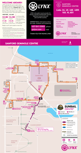 Sunrail Sanford/Lake Mary Ready to Roll? Look Inside for More Info