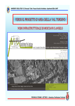 Verso Il Progetto D'area Della Val Tordino
